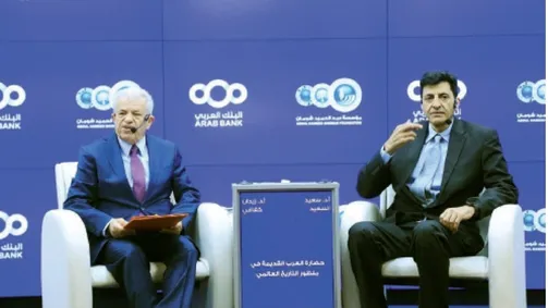 محاضرة بـ”شومان” تتناول حضارة العرب في منظور التاريخ العالمي